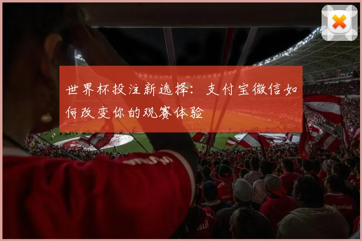 世界杯投注新选择：支付宝微信如何改变你的观赛体验